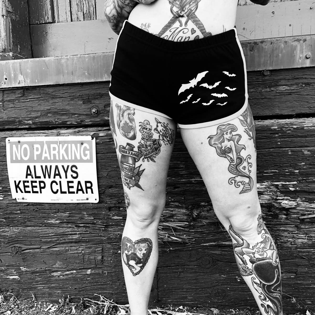 Bat Gang Booty Shorts