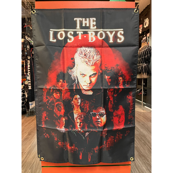 Small The Lost Boys fabric flag - Stage Fright Clothing