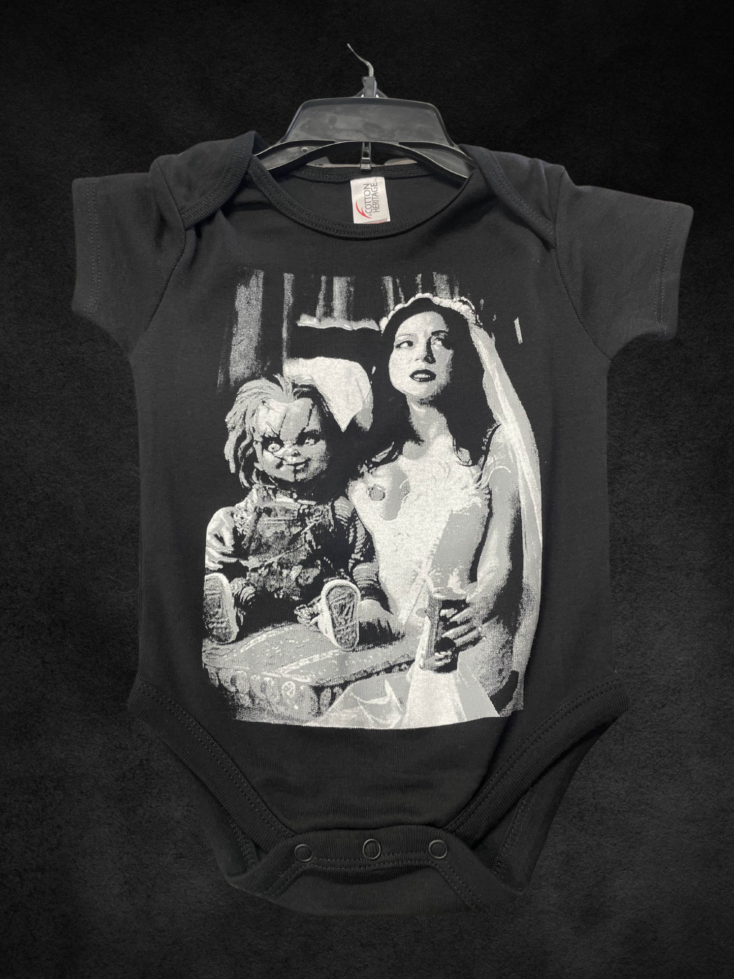 Baby Bride of Chucky Onesie