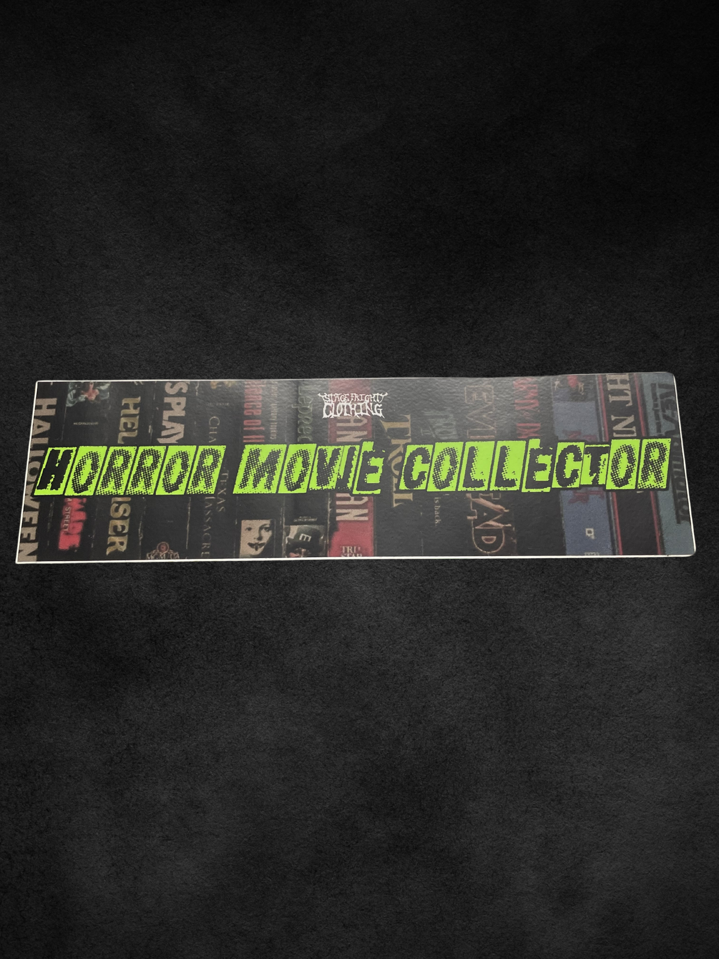 Stage Fright Bumper Stickers