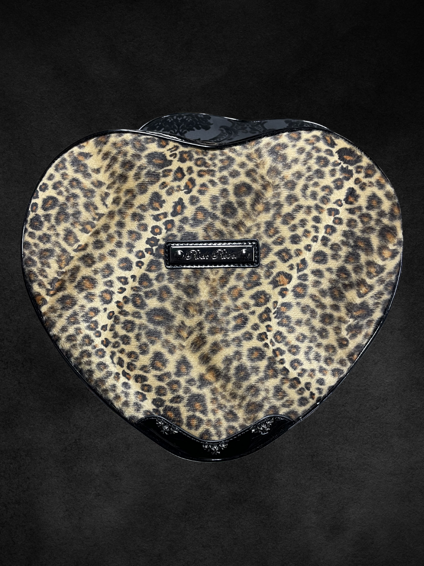 Leopard Rock Rebel Heart Shoulder Bag