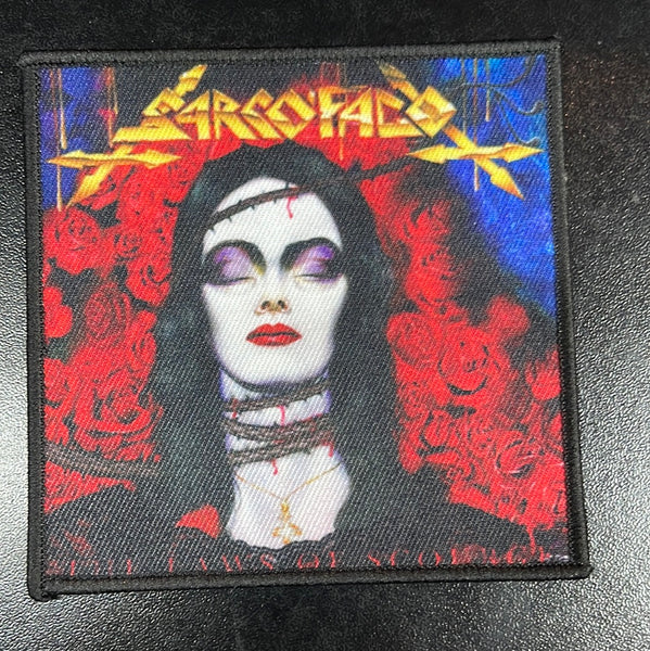 Sarcofago sew on patch - Stage Fright Clothing