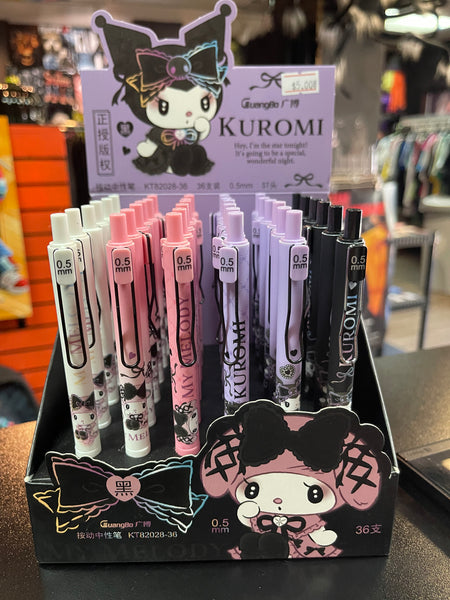 Kuromi and My Melody pens - Stage Fright Clothing