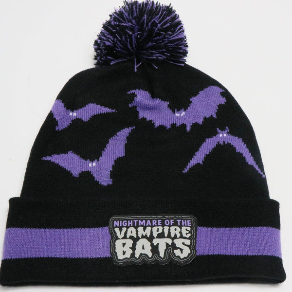 Foot Clothes LIMITED Vampire Bats Pom Beanie - Stage Fright Clothing
