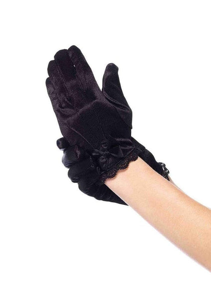 Girl's Satin Gloves - Stage Fright Clothing