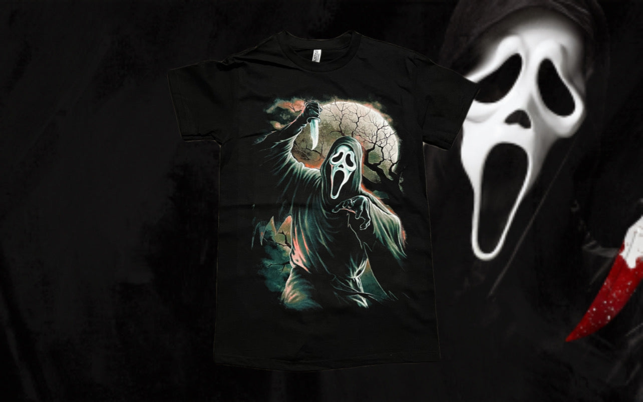 Ghostface shirt - Stage Fright Clothing
