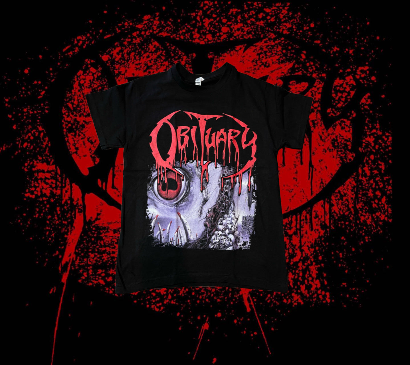 Obituary shirt - Stage Fright Clothing