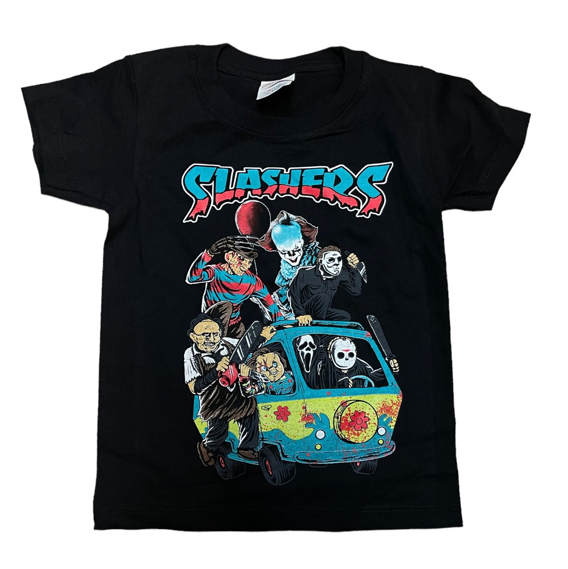 KIDS mystery machine slashers shirt - Stage Fright Clothing