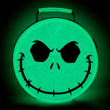 NIGHTMARE BEFORE CHRISTMAS JACK GLOW IN THE DARK LUNCH TOTE - Stage Fright Clothing