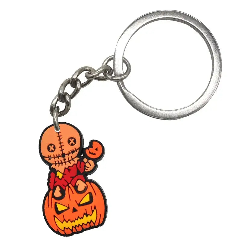 Horror Keychain -Sam on Jack o’ Lantern Trick r’ Treat movie