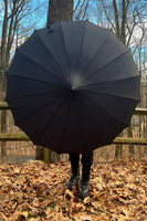 Batwing Pagoda Umbrella [MIDNIGHT BLACK]