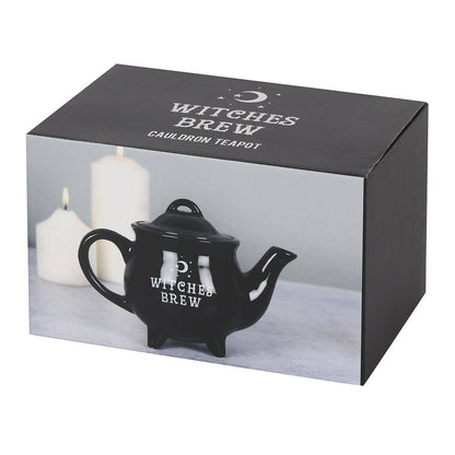 14079 Witches Brew Black Teapot