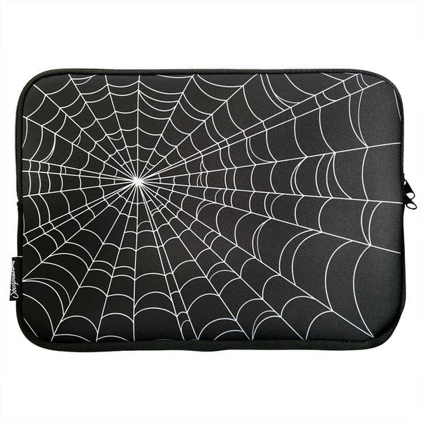 Sourpuss Spiderweb Laptop Sleeve - Stage Fright Clothing