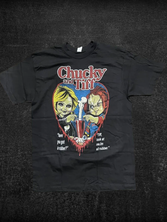Chucky and Tiffany Graphic Shirt