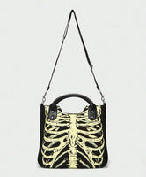 Skeleton shoulder bag