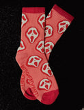 Rattlehead Crafts Pink Ghost Socks