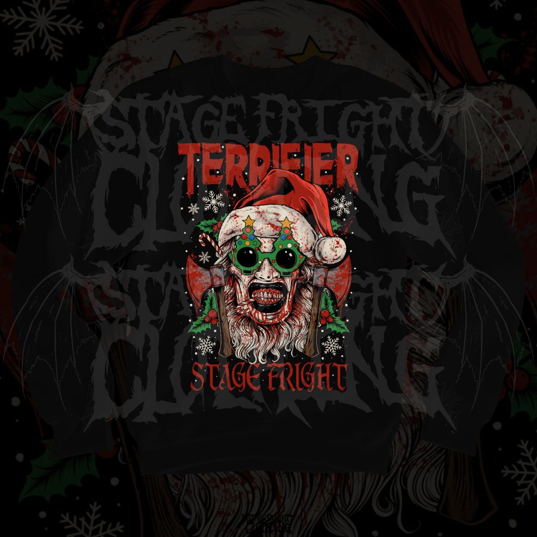 *CHRISTMAS PRE-ORDERS* Terrifier 3 crewneck sweater