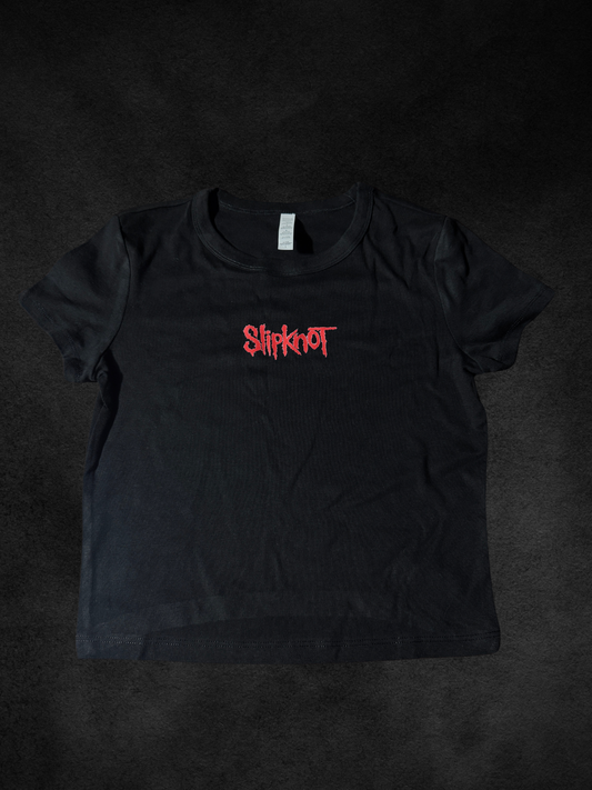 Slipknot Women’s Cropped Baby Tee