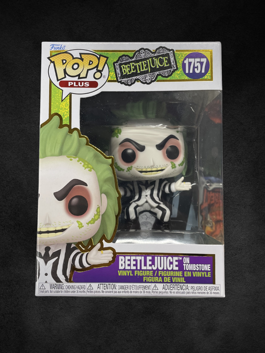 Beetlejuice on Tombstone - #1757 - Funko Pop! Plus