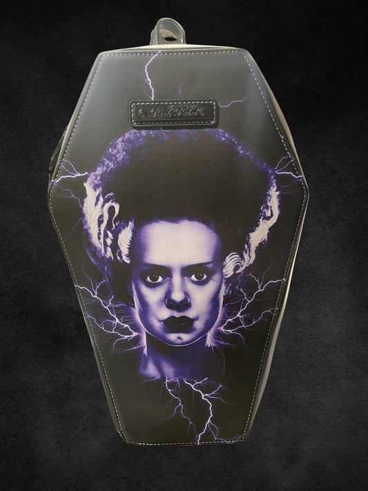 Bride of Frankenstein Rock Rebel Coffin Backpack