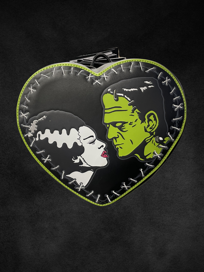 Bride of Frankenstein Rock Rebel Heart Backpack