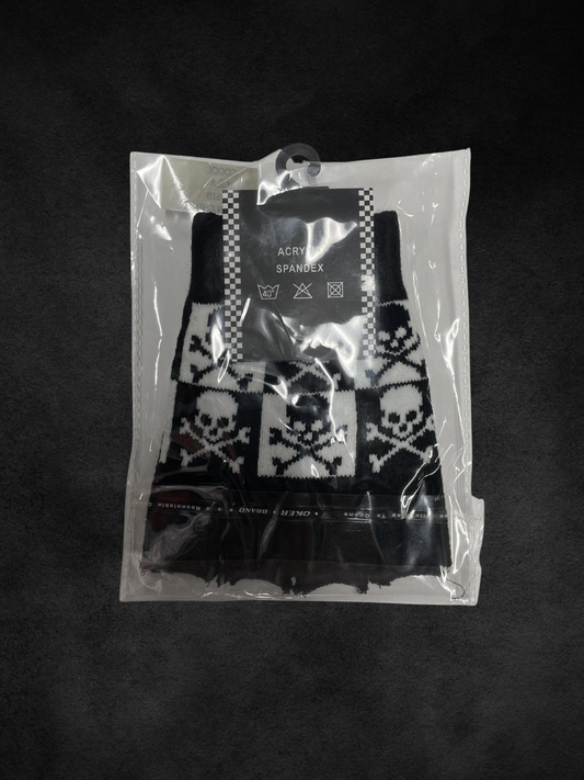 Skeletons Fingerless Gloves