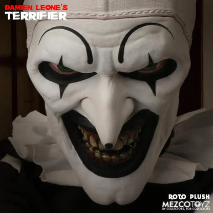 Mezco Toyz TERRIFIER ART THE CLOWN MDS 18” ROTO PLUSH DOLL