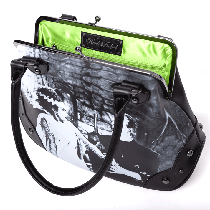 ROCK REBEL Bride Of Frankenstein Handbag - Stage Fright Clothing