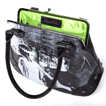 ROCK REBEL Bride Of Frankenstein Handbag - Stage Fright Clothing