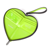 ROCK REBEL  Bride Of Frankenstein Stitch Heart Wallet