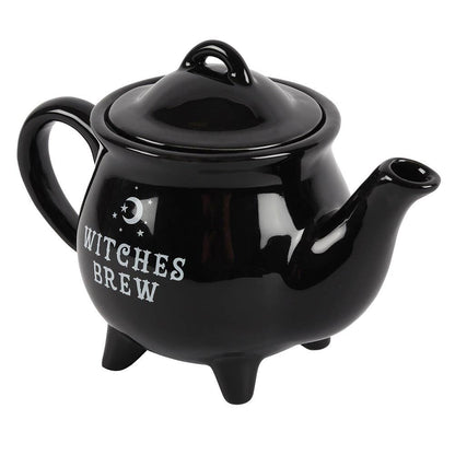 14079 Witches Brew Black Teapot