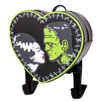 Rock Rebel Bride & Frankenstein Heart Backpack