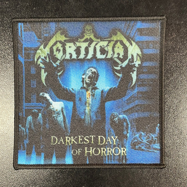 Mortician sew on patch