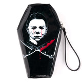 Rock Rebel Michael Myers Glitter Coffin Wallet - Stage Fright Clothing