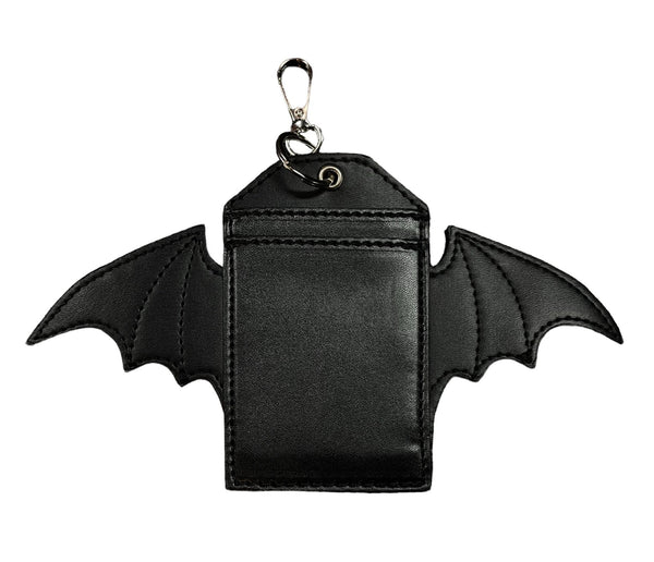Bat card holder keychain - Stage Fright Clothing