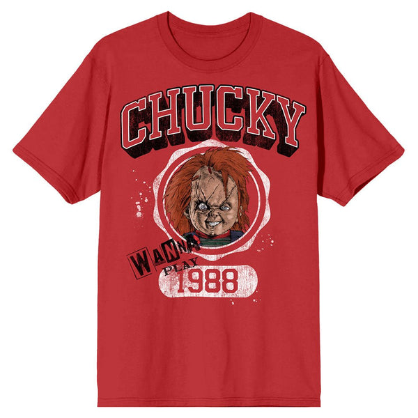 CHUCKY COLLEGIATE SHIRT - Stage Fright Clothing