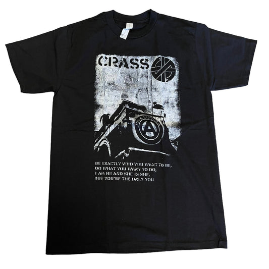 Crass shirt - Stage Fright Clothing