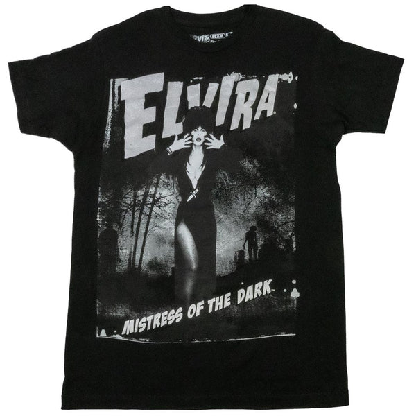 Elvira Grey Zombie T-Shirt - Stage Fright Clothing