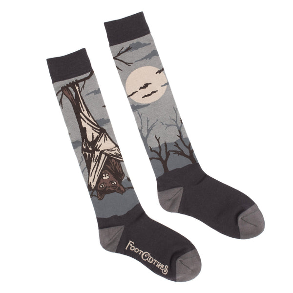 Foot Clothes Bat Knee High Socks - Stage Fright Clothing