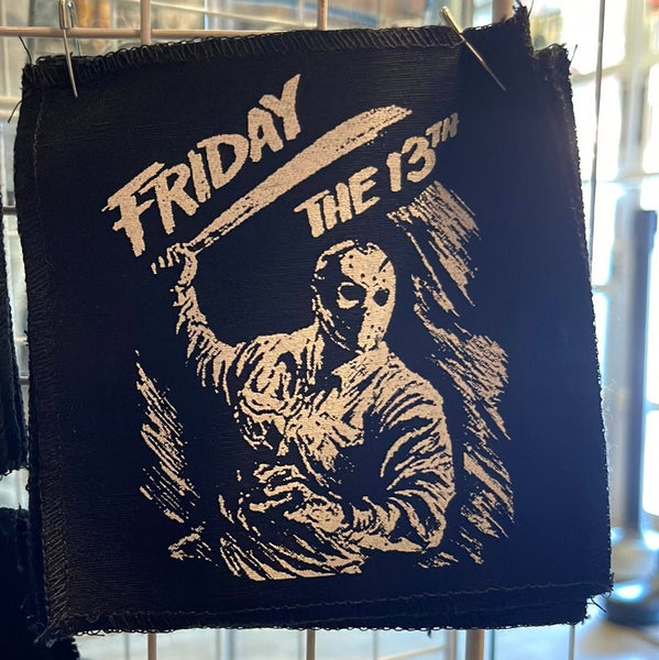 Friday the 13th sew on patch - Stage Fright Clothing