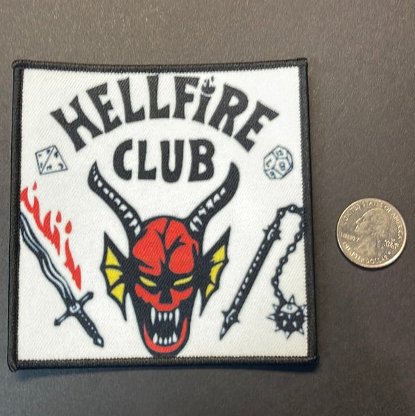 Hellfire Club sew on patch - Stage Fright Clothing