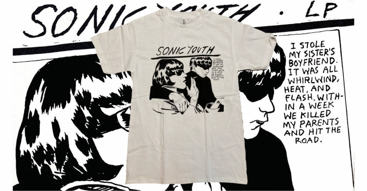 Sonic Youth shirt - Stage Fright Clothing