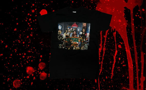 Slashers poker night shirt