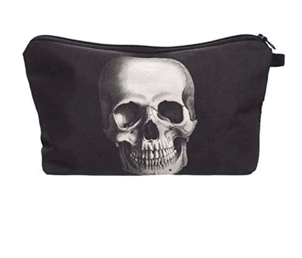 Skull make up bag