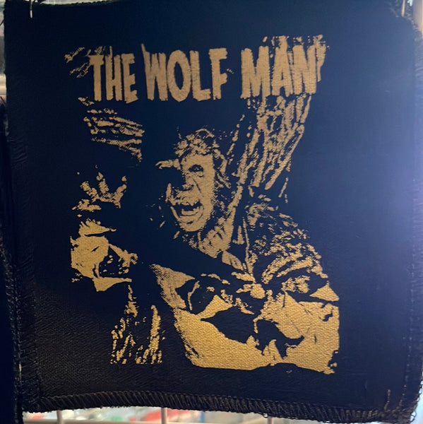 The wolf man sew on patch