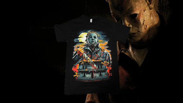 Halloween Michael Myers House shirt - Stage Fright Clothing