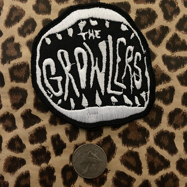 The growlers iron on patch - Stage Fright Clothing