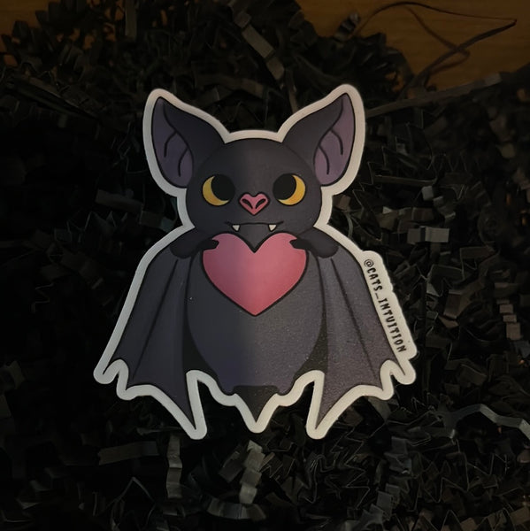 Cats Intuition Corazoncito Bat Sticker