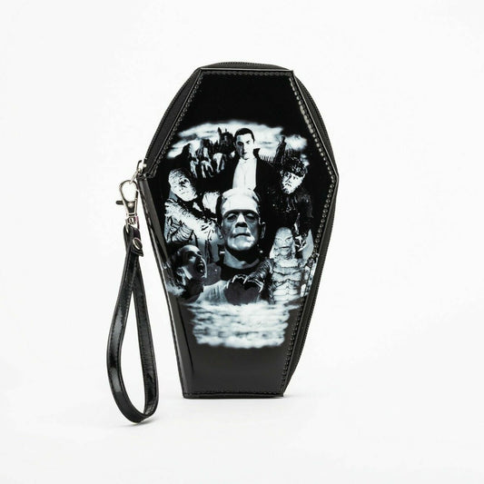 Rock Rebel Coffin Wallet - Universal Monsters - Stage Fright Clothing