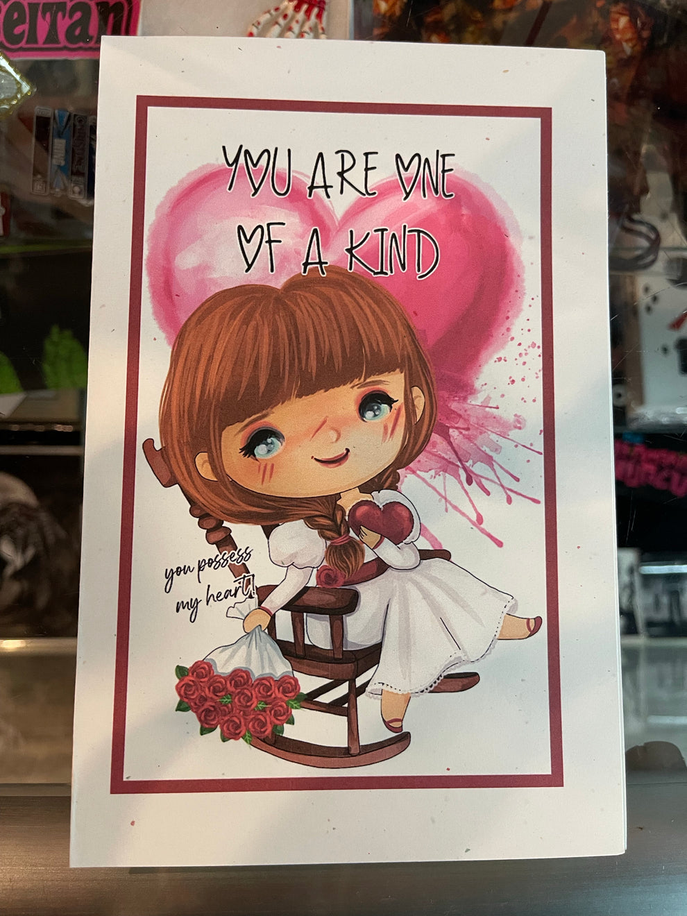Valloween Cards Chibi Girls Stage Fright Clothing